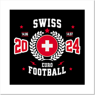 Swiss 2024 Football Fan Posters and Art